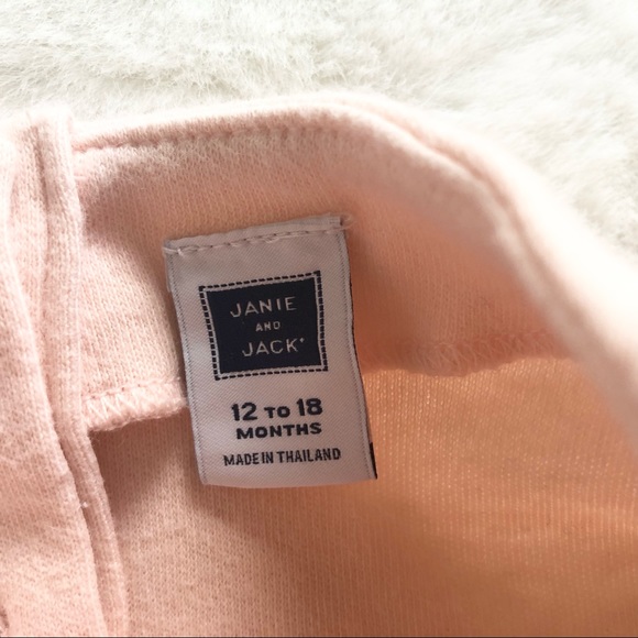 JANIE AND JACK PINK SHIRT w/ BOW & TWEED LINED SKIRT - Picture 3 of 12